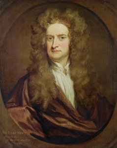 Portrett av Isaac Newton (1642-1727) 1702